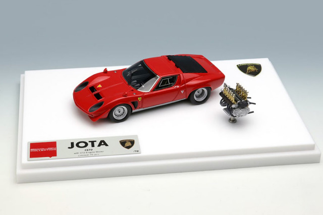 EIDOLON EM170SP-B Lamborghini Jota 1970 with V12 Engine Limited 70pcs