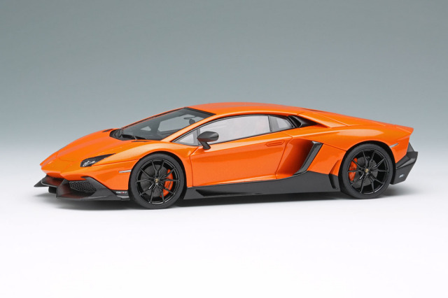 EIDOLON EM285L Lamborghini Aventador LP720-4 50°Anniversario 2013 Arancio Atlas Limited 60pcs