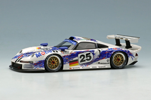 ** 予約商品 ** EIDOLON EM328A Porsche 911 GT1 Le Mans 24h 1996 No.25 2nd (GT1 Class Winner)