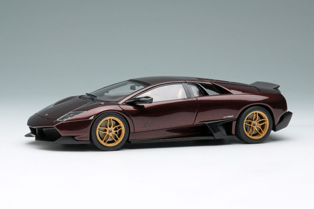 EIDOLON EM336U Lamborghini Murcielago LP670-4 Super Veloce 2009 (Duck Tail Spoiker) Marrone Eklipsis Limited 60pcs