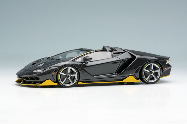 EIDOLON EM406B Lamborghini Centenario Roadster LP770-4 2016 Visible Carbon / Yellow Limited 100pcs
