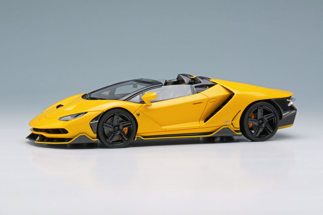 EIDOLON EM406E Lamborghini Centenario Roadster LP770-4 2016 Giallo Orion Limited 60pcs