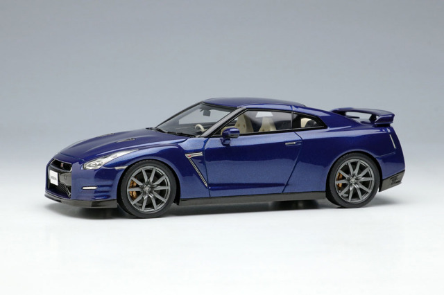 【お取り寄せ商品】 EIDOLON EM414D Nissan GT-R 2014 (Premium edition) Aurora Flare Blue Pearl