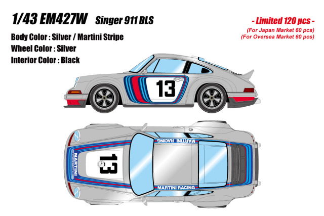 新品 1/43 アイドロン ポルシェ シンガー 911（964） マルホランド 新品 1/43 アイドロン ポルシェ シンガー 911（964