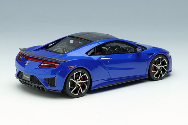 ホンダ NSX NC1 ヌーベルブルー・パール 1/43 オートアート 2019年型ホンダNSX（ヌーベルブルー・パール） | autosport web