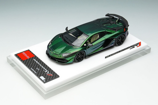 アイドロンLIBERTY WALK LB011AH3 マットグリーン 限定68個 アイドロン EM438K ランボルギーニ アヴェンタドール SVJ 2018