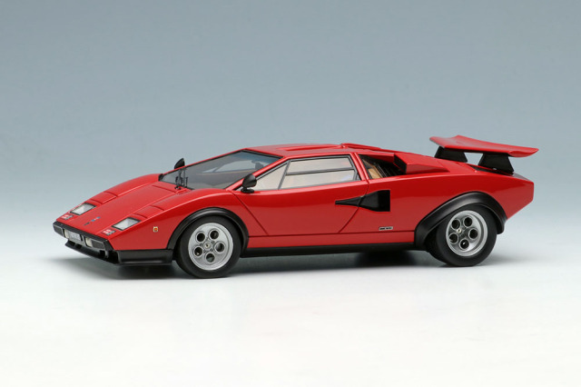 EIDOLON EM439B Lamborghini Countach LP400/500 Walter Wolf  Ch.1120148 1975 Red with Rally Racing Sticker