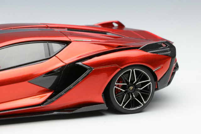ミニカー　1/43 Lamborghini Sian FKP 37 2019(アランシオブルチャート) [EM533C] アイドロン EM533SC ランボルギーニ シアン FKP 37 2019
