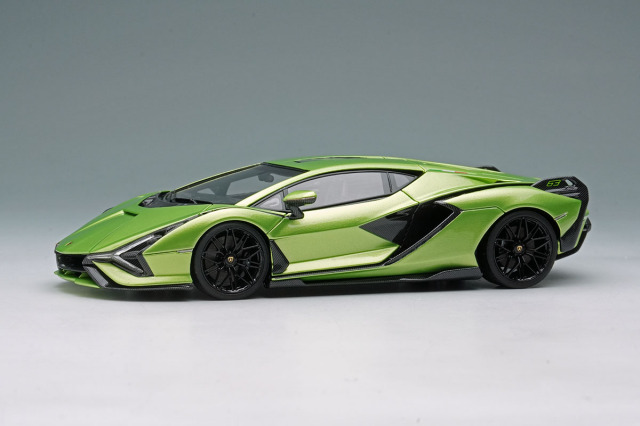 ** 予約商品 ** EIDOLON EM533H 1/43 Lamborghini Sian FKP37 2019 Verde Ithaca Limited 50pcs