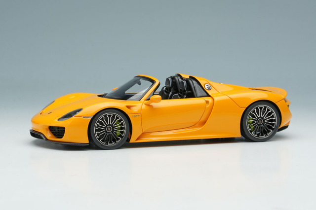 EIDOLON EM568D Porsche 918 Spyder 2011 Signal Yellow Limited 100pcs