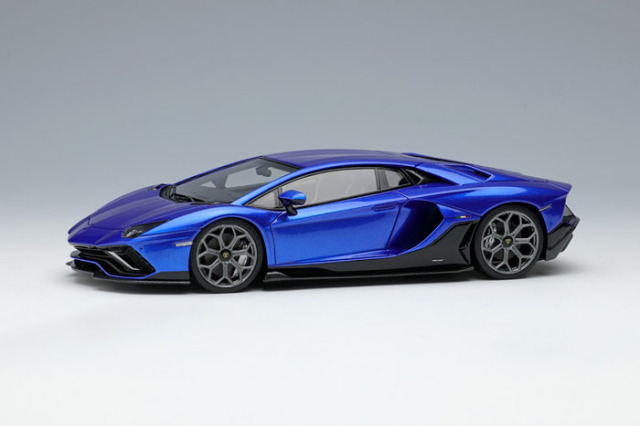 EIDOLON EM632D Lamborghini Aventador LP780-4 Ultimae 2021 (Leirion Wheel) Blu Nereid Limited 60pcs