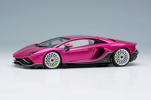EIDOLON EM633F Lamborghini Aventador LP780-4 Ultimae 2021 Viola Bast /Black Limited 80pcs