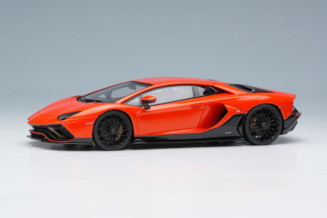 EIDOLON EM633G Lamborghini Aventador LP780-4 Ultimae 2021 Arancio Xanto /Black Limited 60pcs