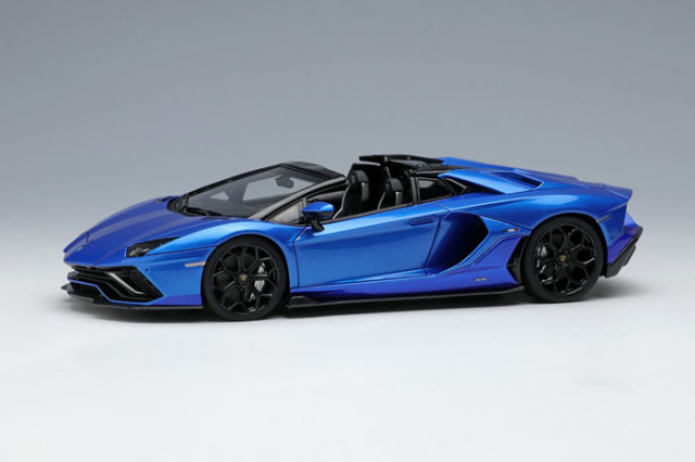 【お取り寄せ商品】 EIDOLON EM635A Lamborghini Aventador LP780-4 Ultimae Roadster 2021 (Leirion Wheel) Blu Tawaret / Blu Nethuns Limited 100pcs