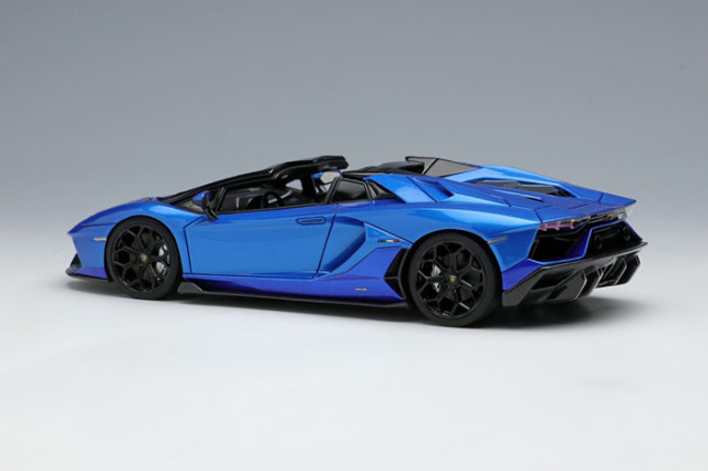 【お取り寄せ商品】 EIDOLON EM635A Lamborghini Aventador LP780-4 Ultimae Roadster  2021 (Leirion Wheel) Blu Tawaret / Blu Nethuns Limited 100pcs