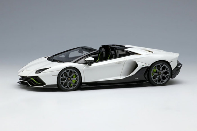 【お取り寄せ商品】 EIDOLON EM635D Lamborghini Aventador LP780-4 Ultimae Roadster 2021 (Leirion Wheel) Bianco Opalis Limited 60pcs
