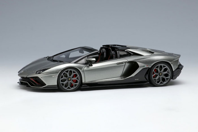 EIDOLON EM635E Lamborghini Aventador LP780-4 Ultimae Roadster 2021 (Leirion Wheel) Grigio Nimbus Limited 60pcs