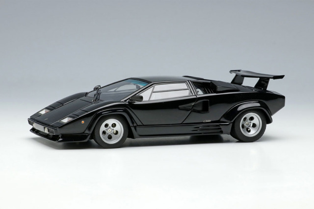 【お取り寄せ商品】 EIDOLON EM652G Lamborghini Countach LP5000 QV 1988 with Rear Wing Black Limited 50pcs