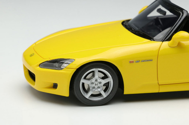 ミニカー　1/18 Honda S2000 (AP1) 1999(インディイエローパール) [EML110D] 0112133732_65a0c20c317d6.jpg