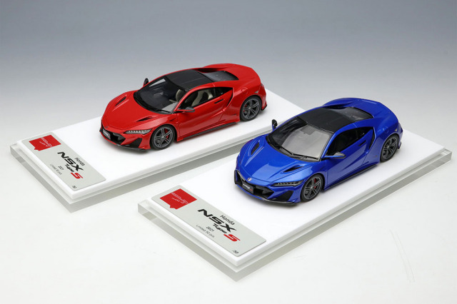 ミニカー　1/43 Honda NSX Type S 2021(クルバレッド) [EM673F] アイドロン EM673F ホンダ NSX Type S 2021 クルバレッド (限定50台)