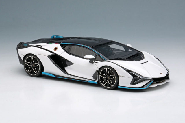 ミニカー Eidolon Lamborghini SIAN FKP 37 EM533B アイドロン EM675A ランボルギーニ シアン FKP 37 2019 ストライプ付き