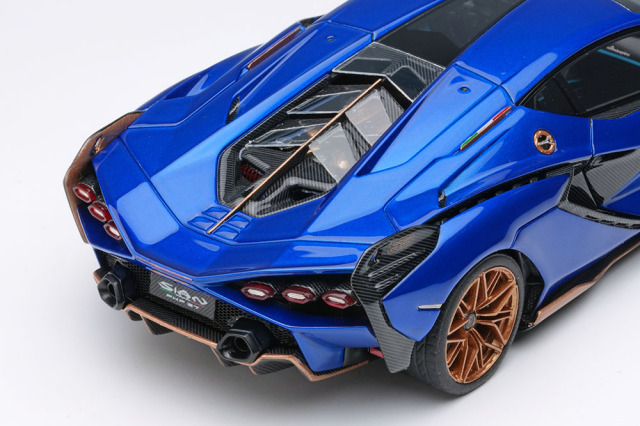 限定30台 make up ランボルギーニ シアン FKP37 静岡ホビーショー Make Up Co., Ltd. / Lamborghini Sian FKP 37 2019 with Stripe