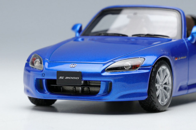 ミニカー　1/43 Honda S2000 (AP2) 2005(バミューダブルーパール) [EM677A] EIDOLON 1/43 Honda S2000 (AP2) 2005 Nurburgring Blue