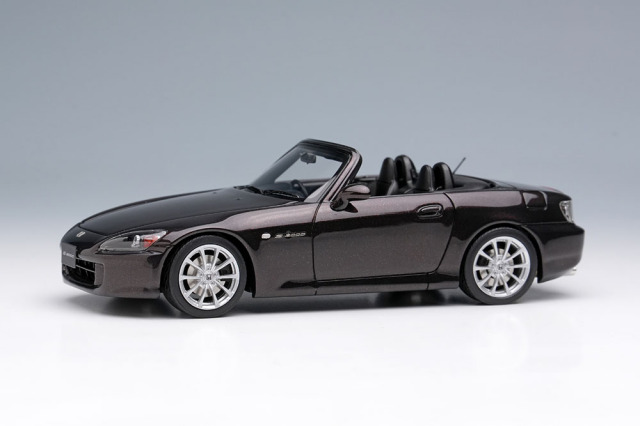 ミニカー　1/18 Honda S2000 (AP2) 2005(ムーンロックメタリック) [EML118C] アイドロン EM677J ホンダ S2000 (AP2) 2005 ディープ