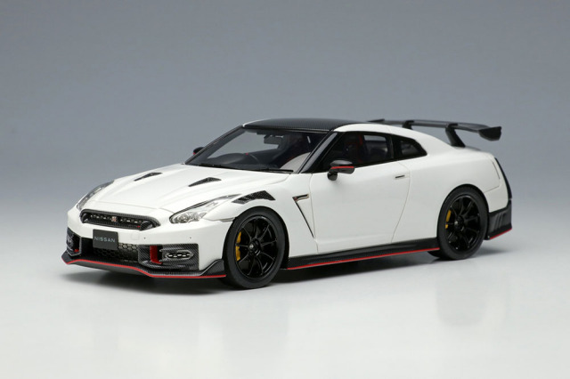 アイドロン 1/18 日産 GT-R プレミアムエディション 2024 ホワイト アイドロン 1/18 日産 GT-R プレミアムエディション 2024