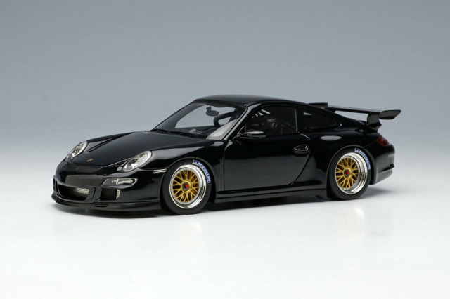 Porsche 911 (997) GT3 RS (Noir) 1/43 Make-Up Eidolon EM711A