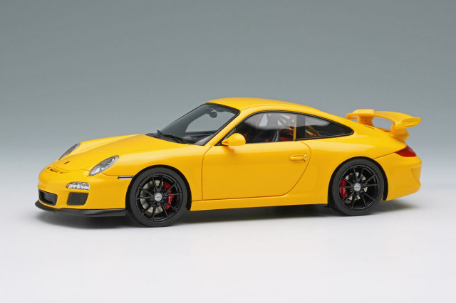 EIDOLON EM721D Porsche 911 (997.2) GT3 Clubsport 2010 Speed Yellow Limited 60pcs
