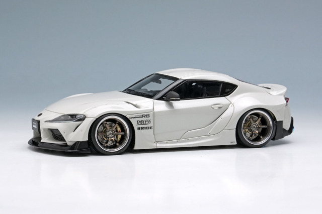 ** 予約商品 ** EIDOLON EM723 HKS GR Supra Wide Body 2019 Pearl White Limited 150pcs