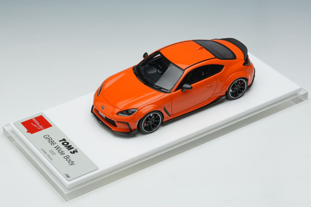 アイドロン EM725A トムス GR86 ワイドボディ 2022 オレンジ