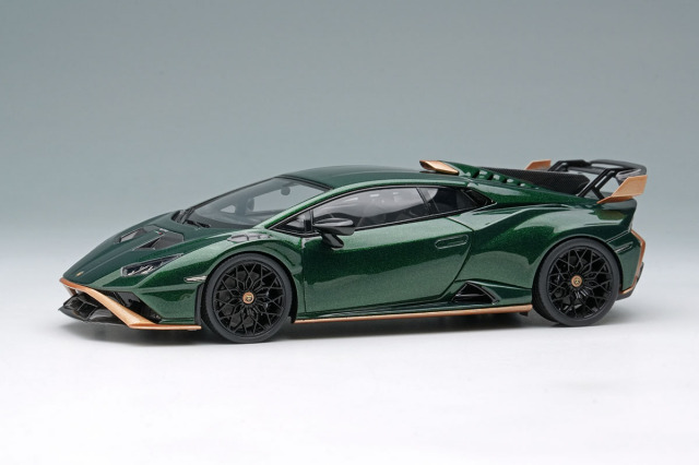 EIDOLON EM737D Lamborghini Huracan STO 2021 Verde Hydra / Gold Limited 60pcs