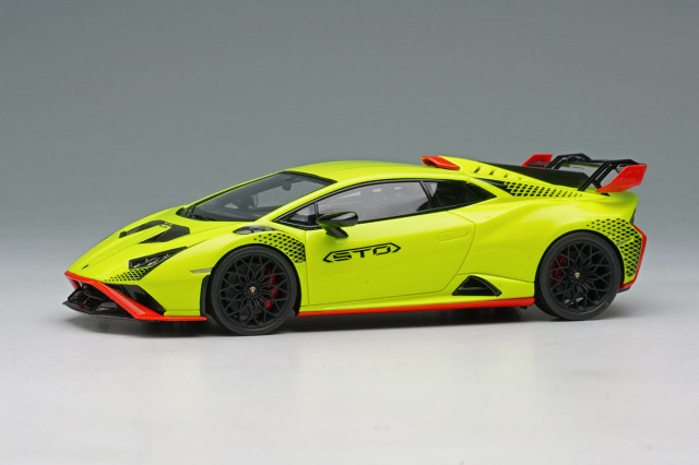 EIDOLON EM737H Lamborghini Huracan STO 2021 Verde Scandal / Black Livery Limited 50pcs