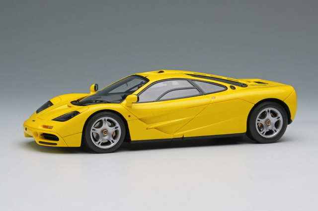 EIDOLON EM748E McLaren F1 Roadcar 1994 Titanium Yellow Limited 60pcs