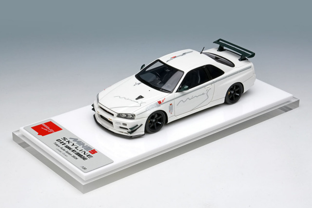 メイクアップ1/43限定 60台 NISSAN SKYLINE GT-R 34