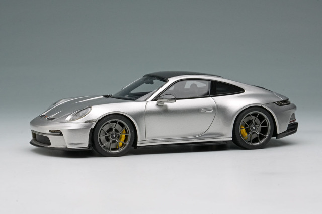 ** 予約商品 ** EIDOLON EM776A Porsche 911(992) GT3 Touring package 2021 GT Silver Metallic (Carbon Roof)