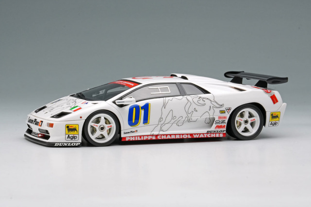 EIDOLON EM785F Lamborghini Diablo SVR Racing 1996 White Limited 100pcs