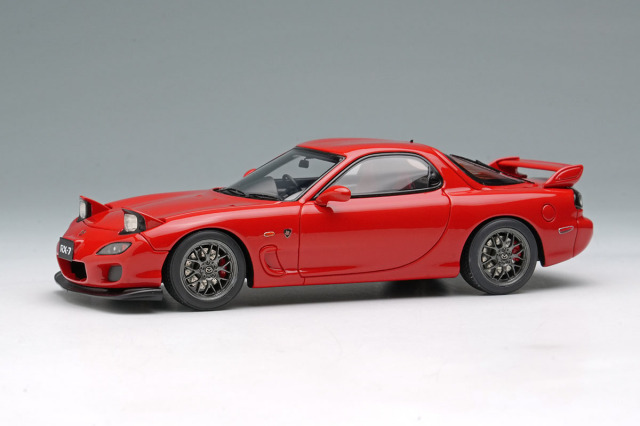 EIDOLON EM817D Mazda RX-7 FD3S Spirit R TypeA 2002 (Head Lamp open) Vintage Red Limited 50pcs
