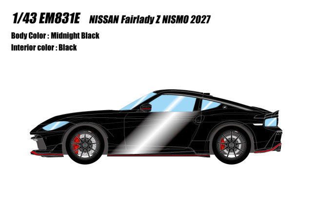** 予約商品 ** EIDOLON EM831E Nissan Fairlady Z NISMO 2027 Midnight Black