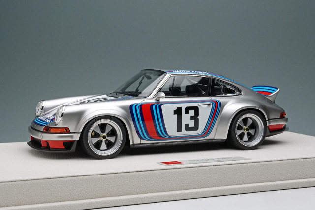 EIDOLON EML018W 1/18 Singer 911 DLS Silver / Martini Stripe Limited 120pcs