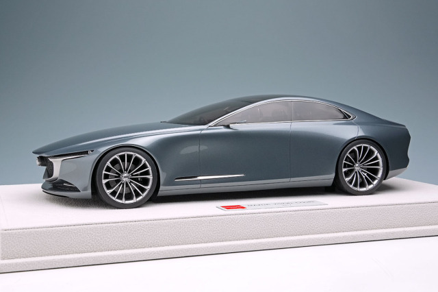 【お取り寄せ商品】 EIDOLON EML024 1/18 Mazda Vision-Conept 2017 Metallic Gray