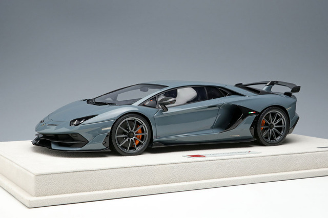 【お取り寄せ商品】 EIDOLON EML026A 1/18 Lamborghini Aventador SVJ 2018 (Nireo wheel) Grigio Telesto Limited 80pcs
