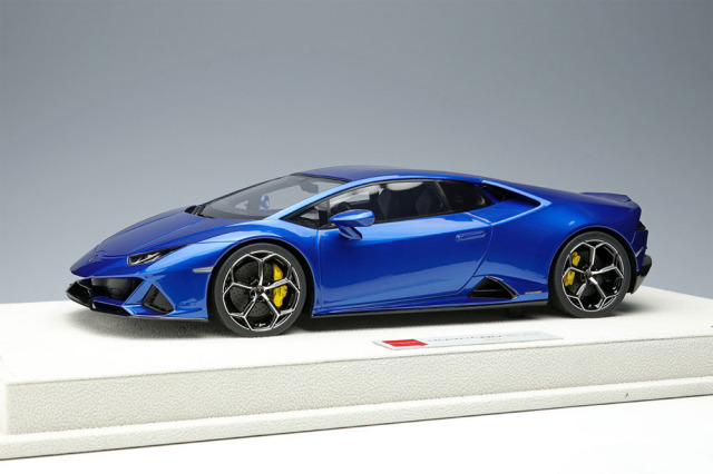 【お取り寄せ商品】 EIDOLON EML031B 1/18 Lamborghini Huracan Evo 2019 Blu Nethans Limited 60pcs