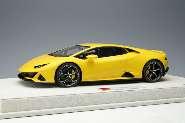 【お取り寄せ商品】 EIDOLON EML031D 1/18 Lamborghini Huracan Evo 2019 Pearl Yellow Limited 40pcs