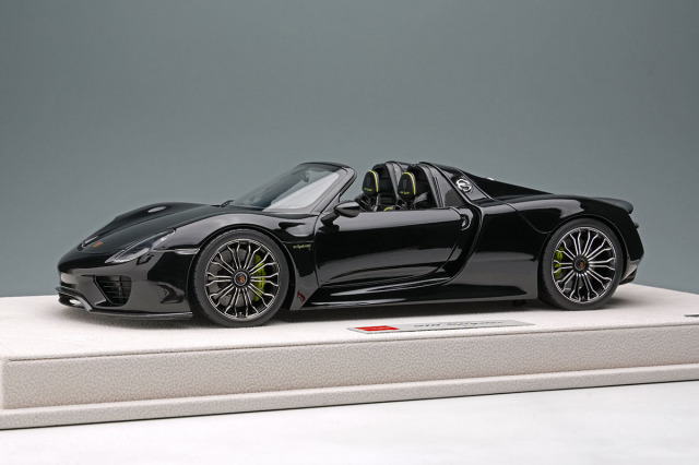 EIDOLON EML045I 1/18 Porsche 918 Spyder 2011 Basalt Black Metallic Limited 60pcs