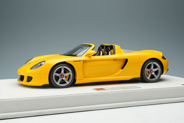 EIDOLON EML070D 1/18 Porsche Carrera GT 2004 Speed Yellow Limited 60pcs
