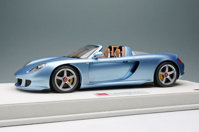 EIDOLON EML070H 1/18 Porsche Carrera GT 2004 Horizon Blue Metallic Limited 100pcs