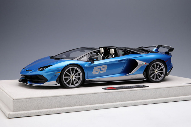 EIDOLON EML080 1/18 Lamborghini Aventador SVJ 63 Roadster -Toributo Miura Roadster 2021 Limited 100pcs